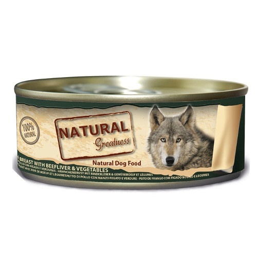 Natural Greatness Enlatado Pechuga de Pollo con Hígado - 156g