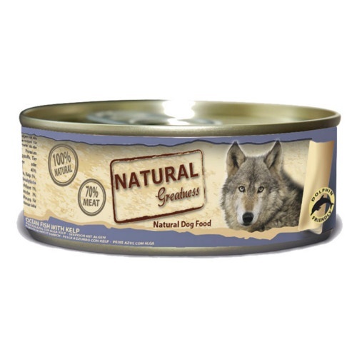 Natural Greatness Comida Humeda Pescado De Mar Para Perros - 156g