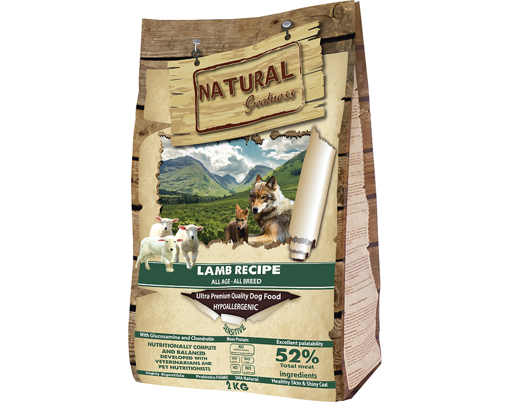 Natural Greatness Cordero todas las edades - 2kg