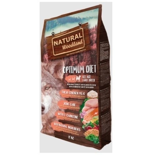 Natural Greatness Woodland Optimum Dieta Hipoalergénica Grande Para Perros - 10kg 