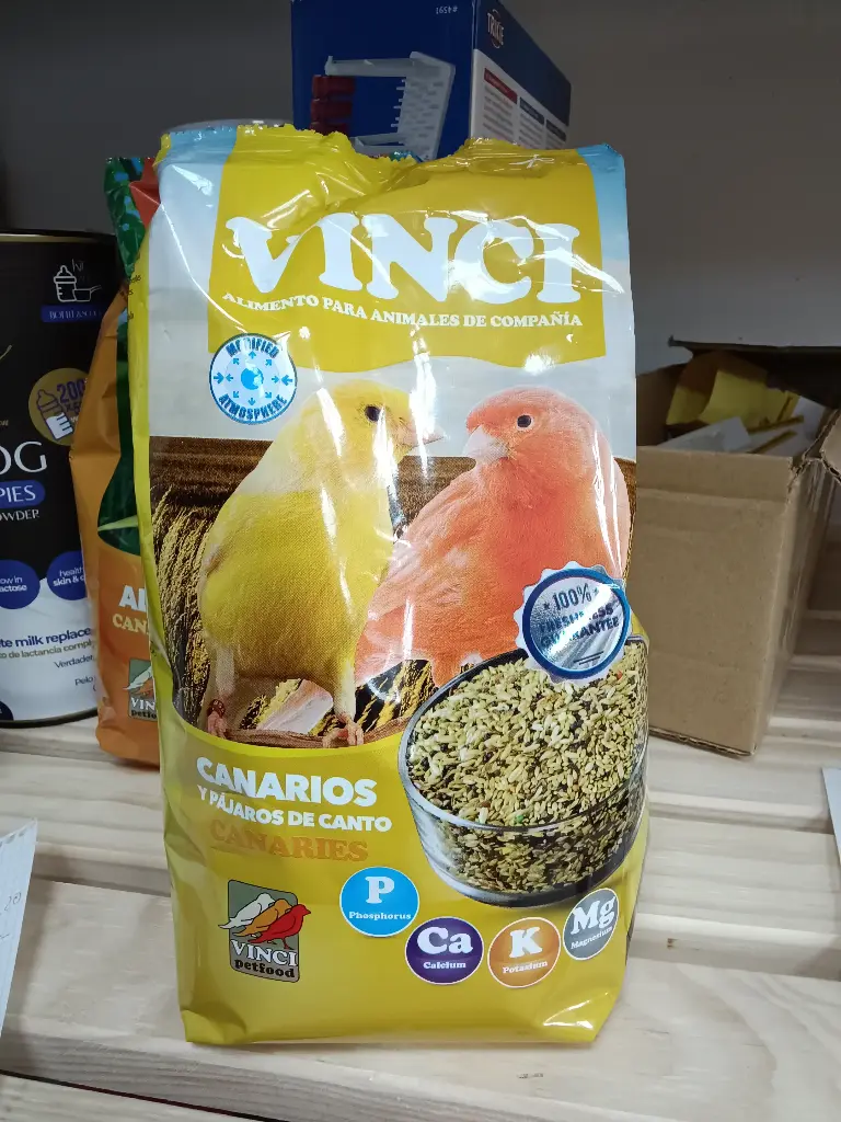 Vinci Mezcla Completa para Canarios y Pájaros de canto - 1 Kg