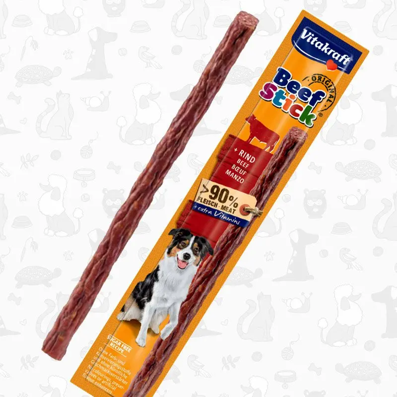 Vitakraft Beef Stick Beef (Ternera) 90% Carne  - 12g