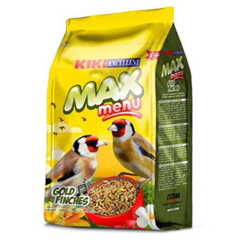 Kiki Max Menu Mix Jilguero Mezcla De Semillas, Vitaminas Y Minerales - 500g