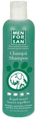 Pet Shampoo Menforsan Dog Insect Repellant Citronela - 1L