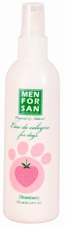 MENFORSAN Agua de Colonia para Perros Aroma Fresa - 125ml