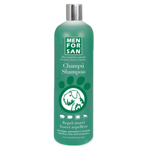 MENFORSAN Champú Para Perros Repelente De Insectos Con Citronela - 300ml