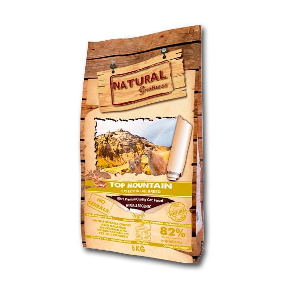 Natural Greatness Top Mountain Gato y gatito de todas las razas- 6 Kg