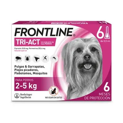 Frontline Perro 2-5 Kg x1 Pipeta