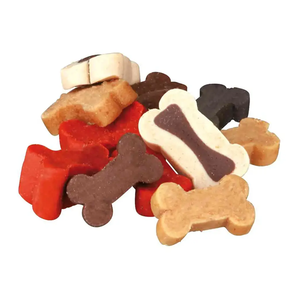 Trixie Huesitos Soft Mix Snack de buey, cordero, salmon y pollo para Perro 500gr