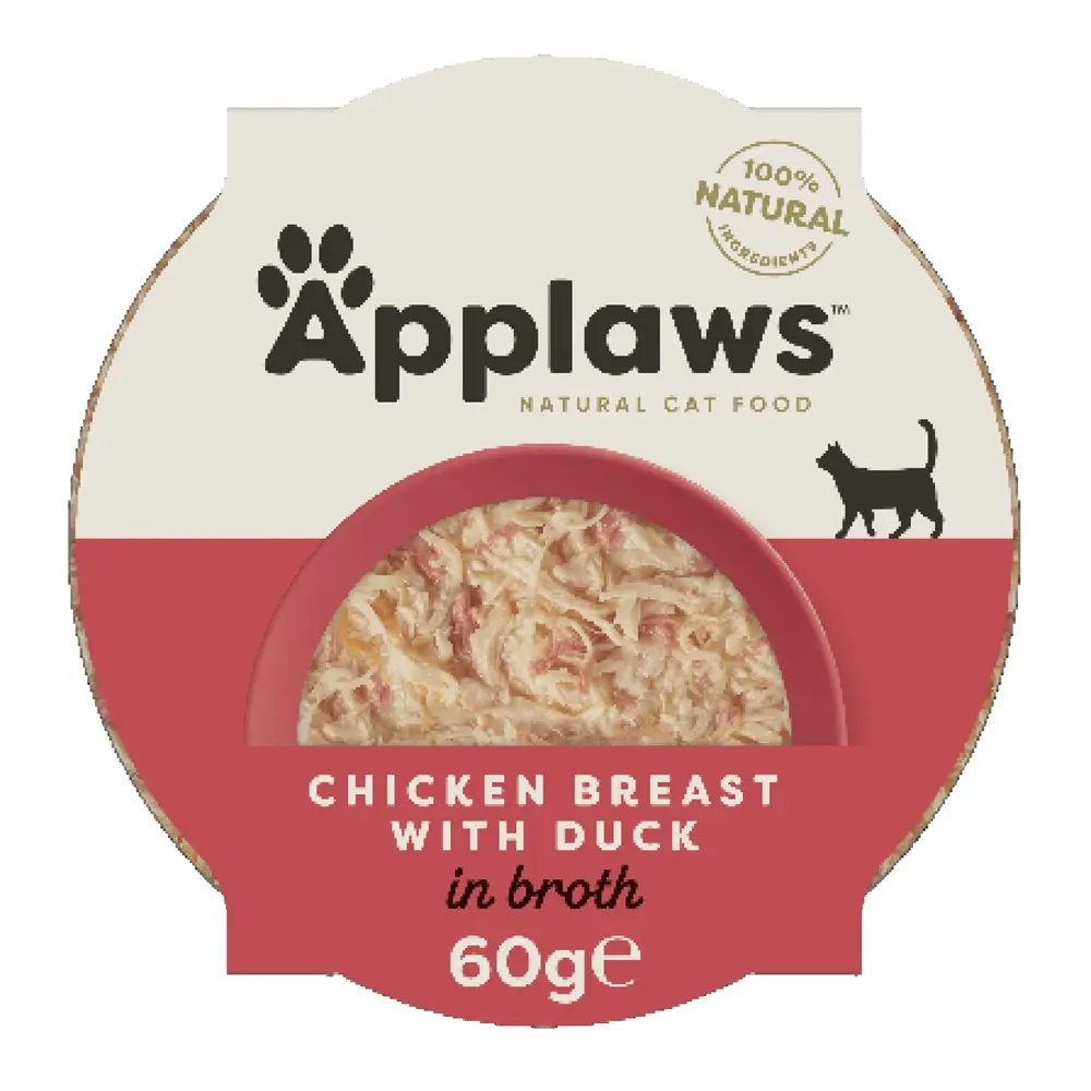 Applaws Tarrina Pechuga de Pollo con Pato - 60g