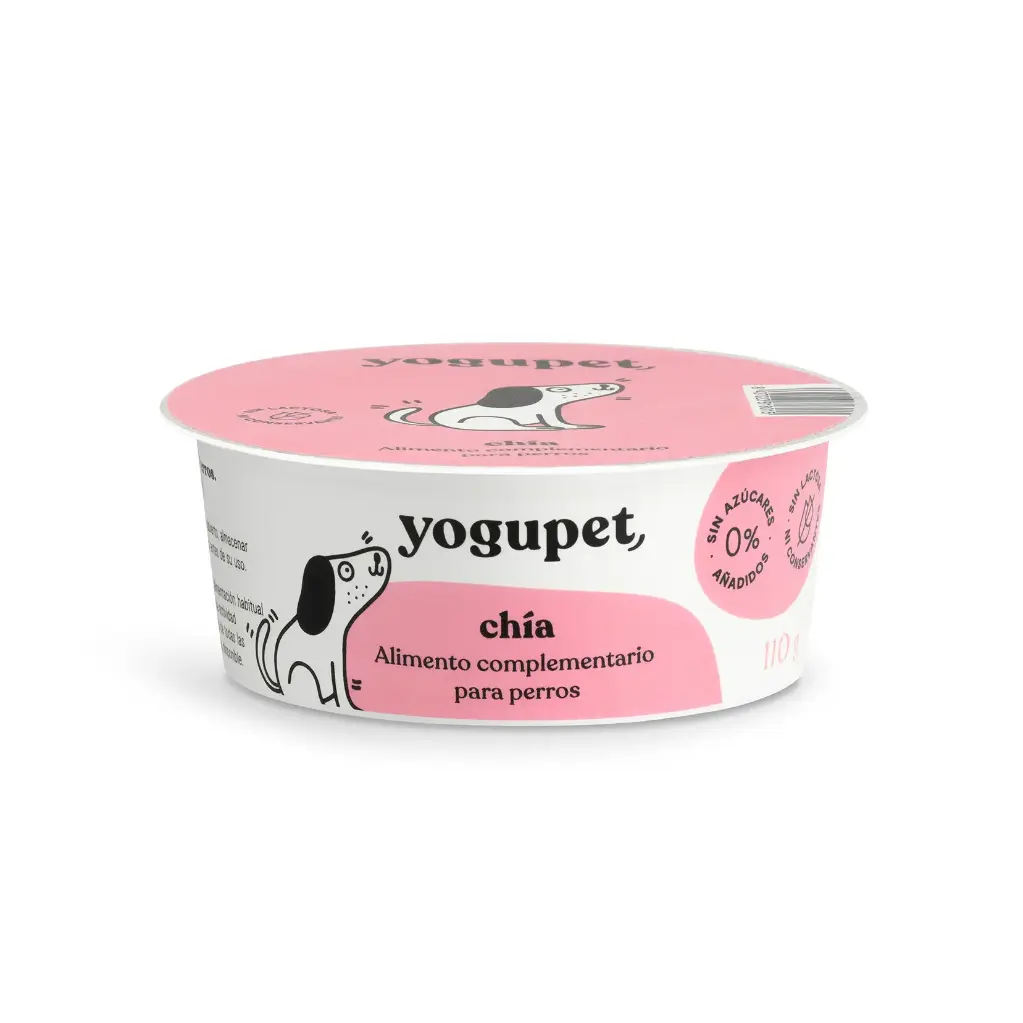 Yogupet Yogur y Helado Chía - 110g