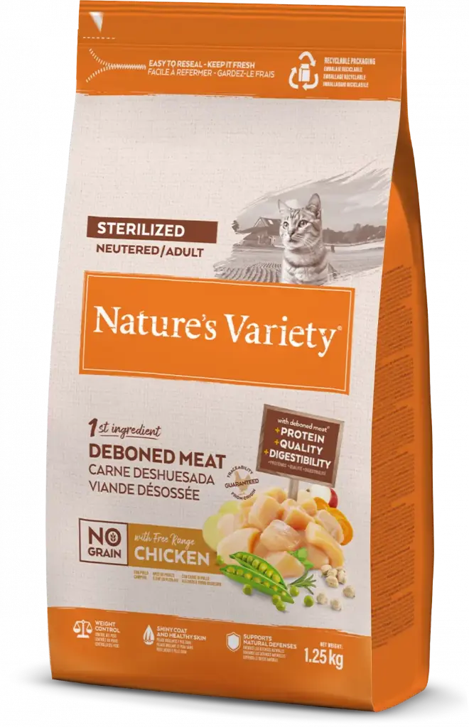 Nature's Variety Esterilizado Pollo 1.25 KG  