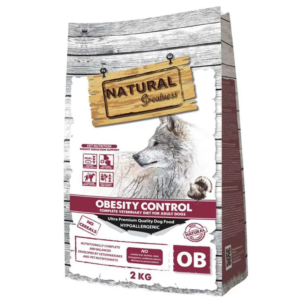 Natural Greatness Obesitty Control Para Perros , 2Kg