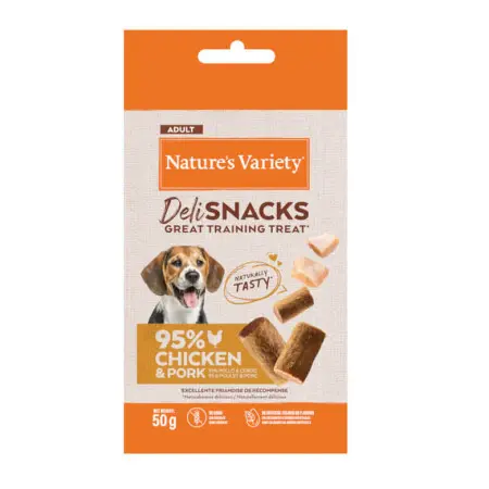 Nature's Variety DeliSnacks Pollo Y Cerdo 50g 
