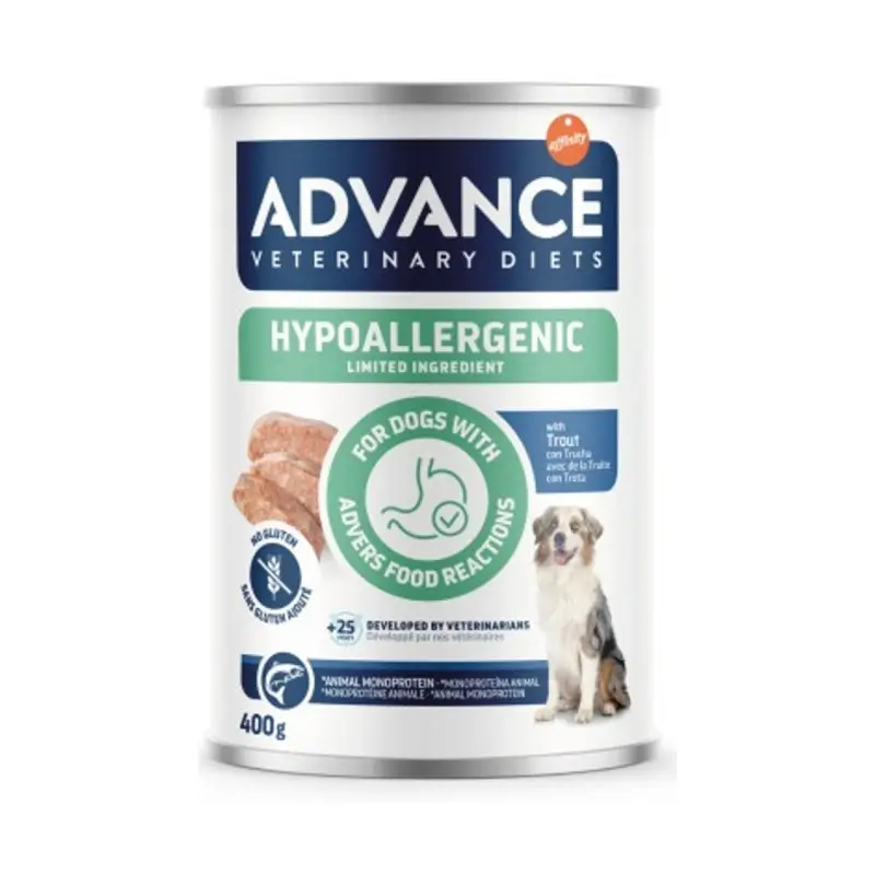 Advance Veterinary Diets Hypoallergenic Trucha 400g