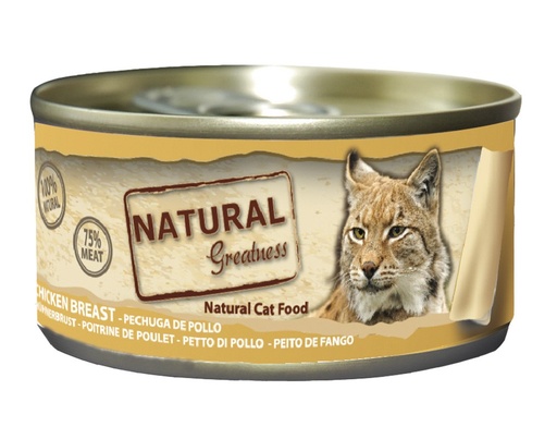 Natural Greatness Comida Húmida Para Gato  Pollo - 70g