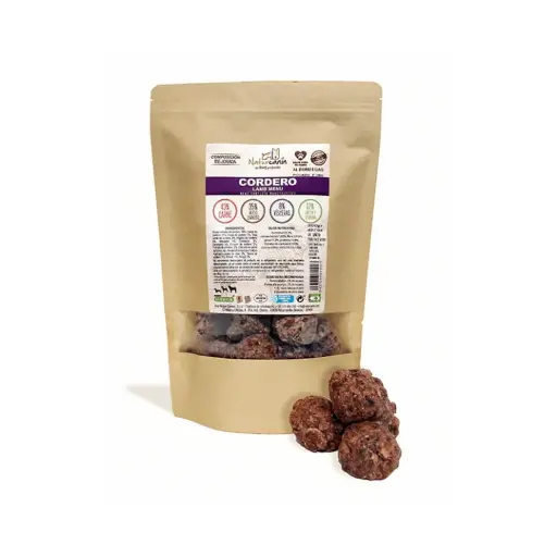 Naturcanin Barf Albóndigas De Cordero - 900g
