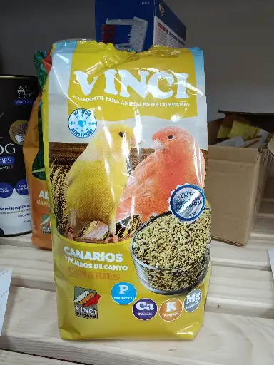 Vinci Mezcla Completa para Canarios y Pájaros de canto - 1 Kg