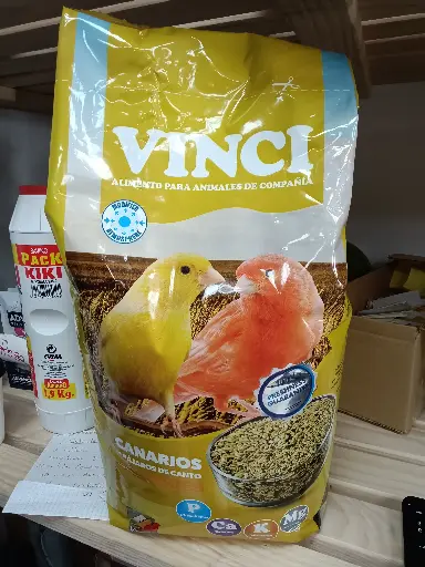 Vinci Mezcla Semillas para Canarios y Pájaros de Canto - 5 kg