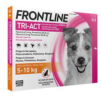 Frontline Combo Perro 5-10 Kg (6 Pipetas)