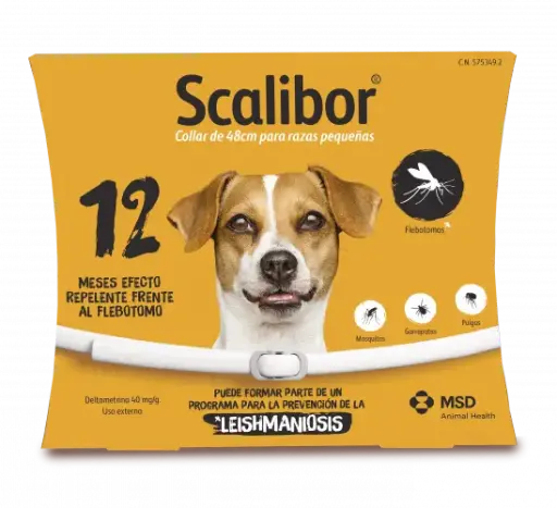 Scalibor Collar Antiparasitario para Razas Mini 48cm