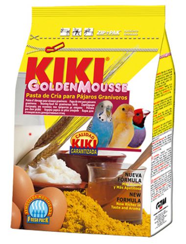 Kiki pasta para cria  Golden Mousse Amarillo - 300g