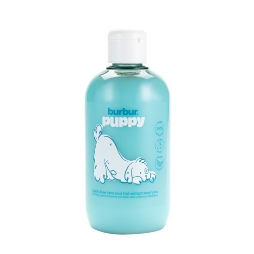 Burbur Vegano para Cachorros Aloe Vera y Avena Shampoo - 400 ml