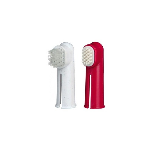 Trixie Toothbrush Dog Finger Cat Set 2