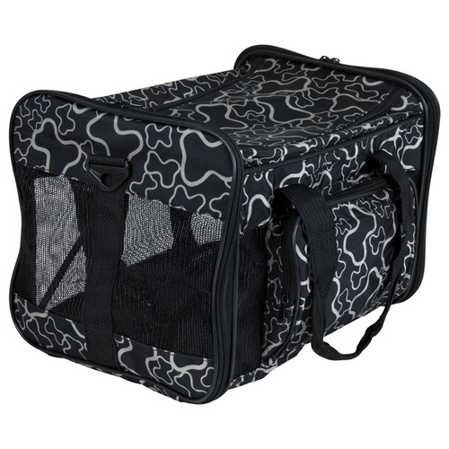 Trixie Adrina Transportin Negro Nylon 26x27x42cm 