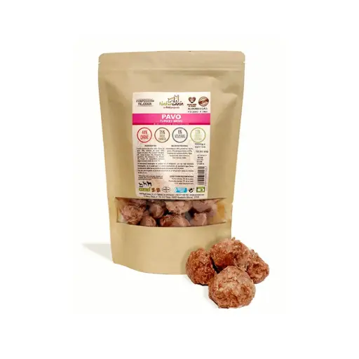 Naturcanin Barf Albóndigas De Pavo - 900g