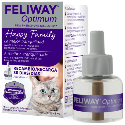Feliway Optimun Recambio 48 ml