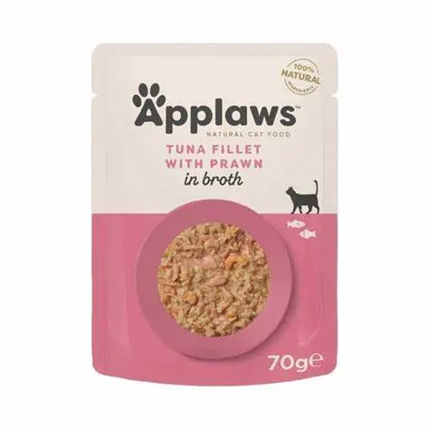 Applaws Sobre Atún con Gambas en Caldo - 70g