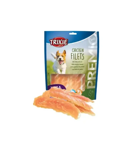Trixie Snack - Premio - Filetes De Pechuga De Pollo Desidratadas  Mega Pack -  1kg Para Perros