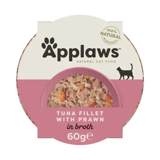 Applaws Tarrina Atún con Gambas en Caldo - 60g