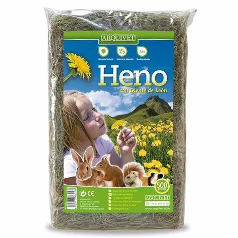 Arquivet Heno con Diente de León para Roedores 500g