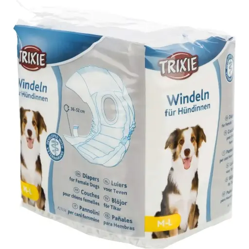 Trixie Pañales para perros hembra M-L