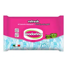 Toallitas talco inodorina