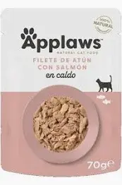 Applaws Atún con Salmon sobres 70g 