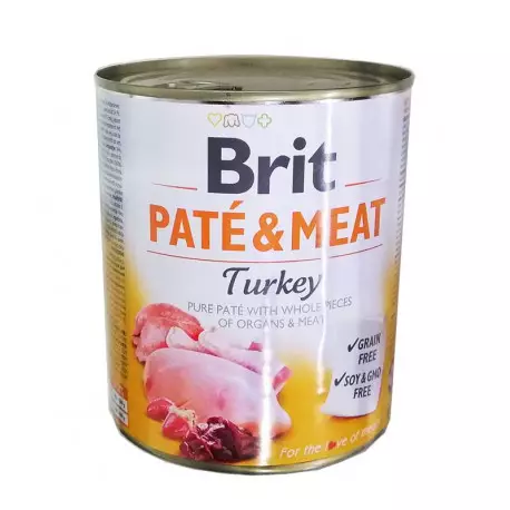 Brit paté pavo 800g