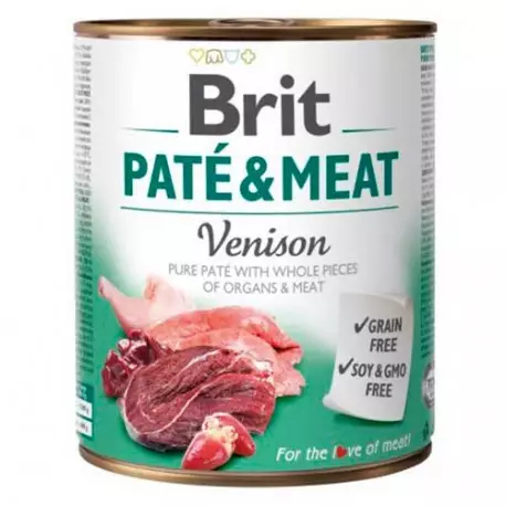 Brit paté venado 800g 