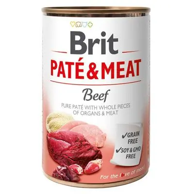 Brit paté ternera 400g 