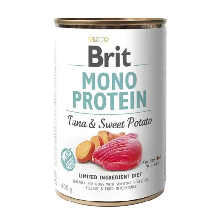 Brit paté atún y boniato 400g