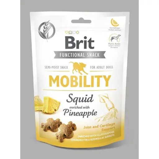 Brit snacks calamar con piña 150g