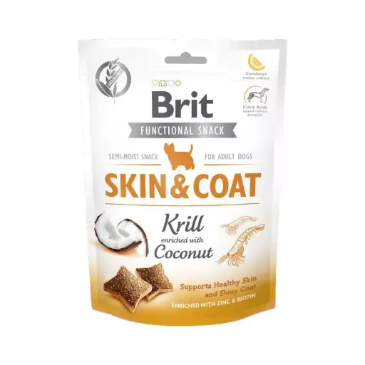 Brit snacks krill y coco 150g 