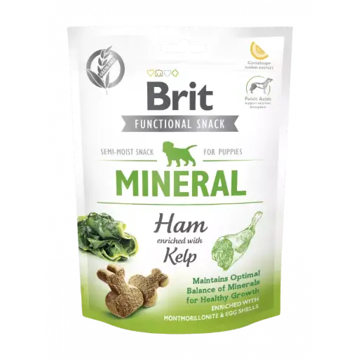 Brit snacks jamón y kelp 150g