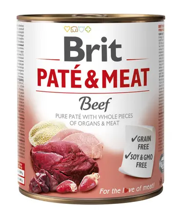 Brit paté ternera 800g 