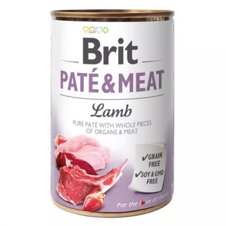 Brit paté cordero 400g