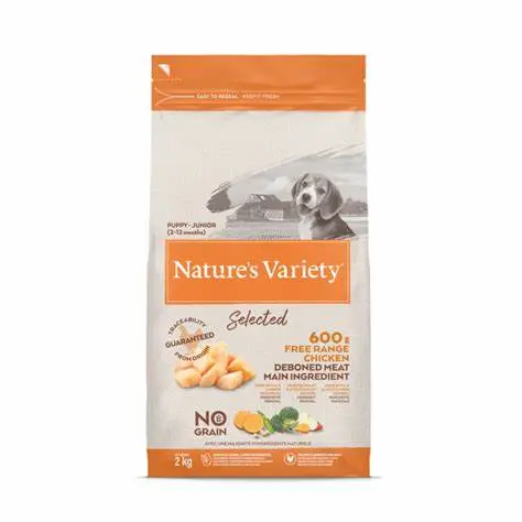 Nature's Variety Pollo Puppy -Junior Sin Cereales Original  - 2 KG  