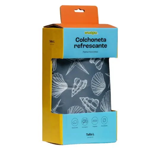 Wuapu Colchoneta Refrescante Gris - L 