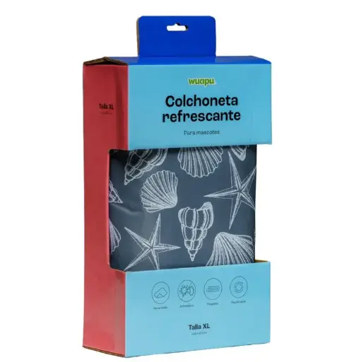 Wuapu Colchoneta Refrescante Gris - XL